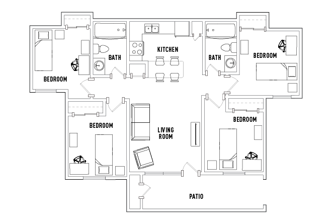 Miramar - 4 Bed - 2 Bath